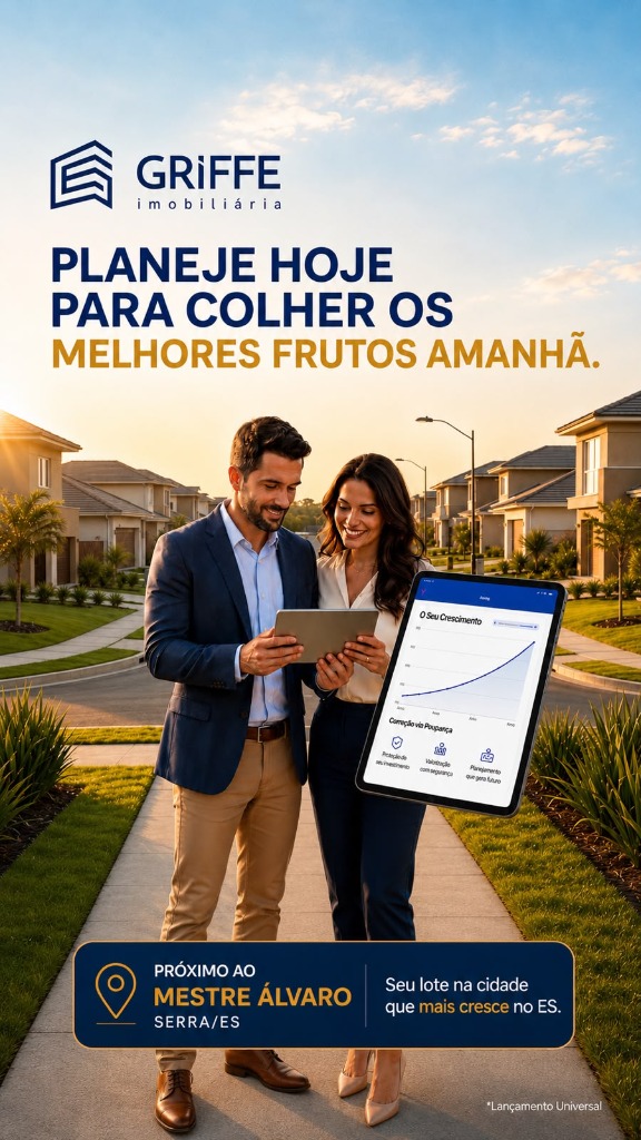 Casal planejando investimentos no tablet